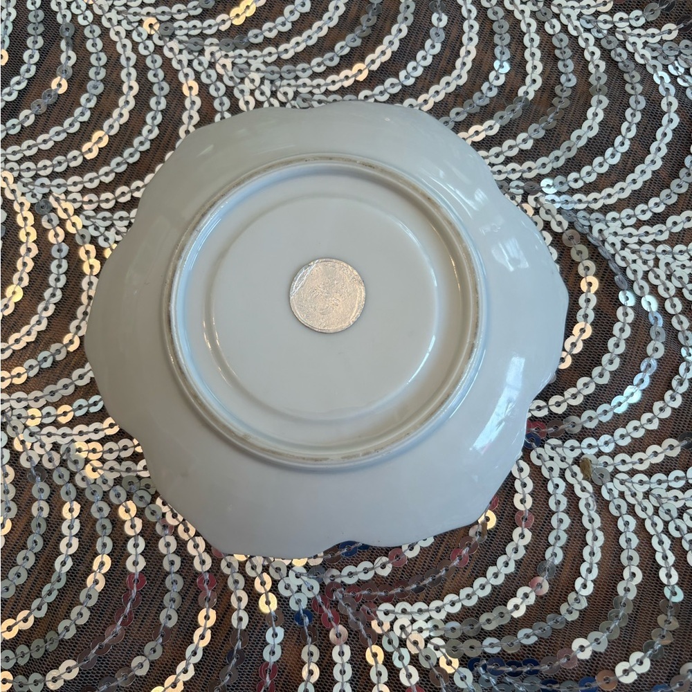 Vintage Shafford bone china saucer - Picture 5 of 6